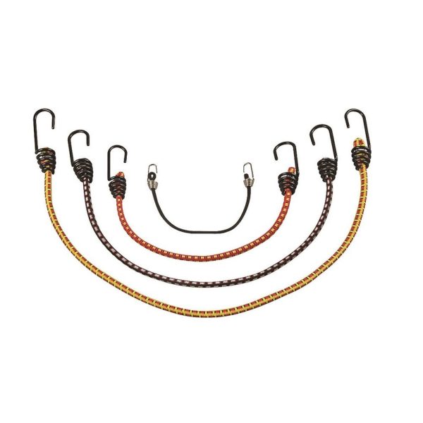 ProSource FH64078 Bungee Stretch Cord Set, Polypropylene Online now
