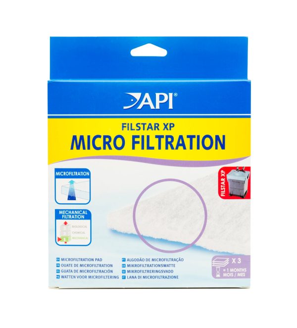 API Filstar Micron Filter Pads 3 Pack Online Sale